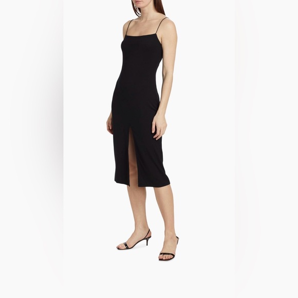 Reformation Pavia Knit Sleeveless Midi-Dress in Black Size Large NWT - Picture 4 of 12